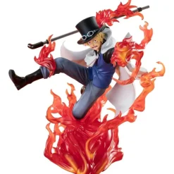 BANDAI One Piece*Figuarts ZERO Chougekisen ONE PIECE Sabo Hiken Otebisha Figure JAPAN