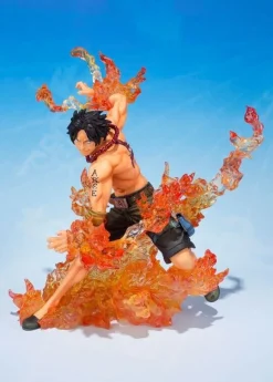 BANDAI One Piece*Figuarts ZERO ONE PIECE Brother's Bond Portgas D. Ace Figure JAPAN
