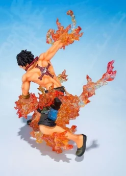 BANDAI One Piece*Figuarts ZERO ONE PIECE Brother's Bond Portgas D. Ace Figure JAPAN