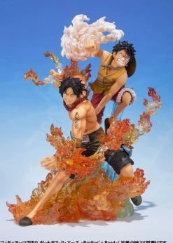 BANDAI One Piece*Figuarts ZERO ONE PIECE Brother's Bond Monkey D. Luffy Figure JAPAN