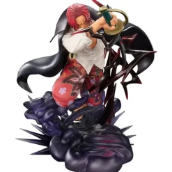 BANDAI Figure*Figuarts ZERO Super Fierce Battle ONE PIECE Shanks Kamusari Figure JAPAN