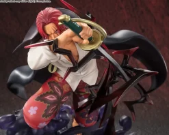 BANDAI Figure*Figuarts ZERO Super Fierce Battle ONE PIECE Shanks Kamusari Figure JAPAN