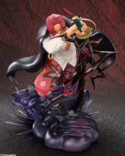 BANDAI Figuarts ZERO Super Fierce Battle ONE PIECE Shanks Kamusari Figure JAPAN