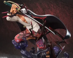 BANDAI Figuarts ZERO Super Fierce Battle ONE PIECE Shanks Kamusari Figure JAPAN