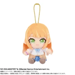 BANDAI Gakuen iDOLM@STER Chibi Sitting Sumika Shiun Plush Mascot JAPAN OFFICIAL