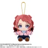 BANDAI Gakuen iDOLM@STER Chibi Sitting Saki Hanami Plush Mascot JAPAN OFFICIAL