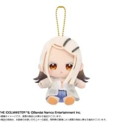 BANDAI Gakuen iDOLM@STER Chibi Sitting Hiro Shinosawa Plush Mascot JAPAN