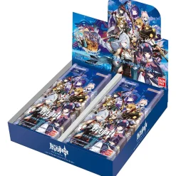 BANDAI Genshin Impact Metal Card Collection 2 Cards Box 20 packs JAPAN ZA-325