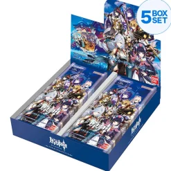 BANDAI Genshin Impact Metal Card Collection 2 Cards Box 20 packs JAPAN ZA-325