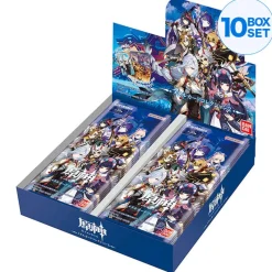 BANDAI Genshin Impact Metal Card Collection 2 Cards Box 20 packs JAPAN ZA-325