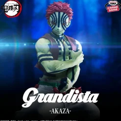 BANDAI Figure*Grandista Demon Slayer Kimetsu no Yaiba Akaza Figure JAPAN OFFICIAL
