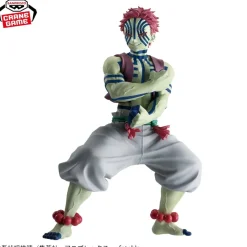 BANDAI Figure*Grandista Demon Slayer Kimetsu no Yaiba Akaza Figure JAPAN OFFICIAL