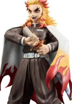 BANDAI Figure*Grandista Demon Slayer Kimetsu no Yaiba Kyojuro Rengoku Figure JAPAN