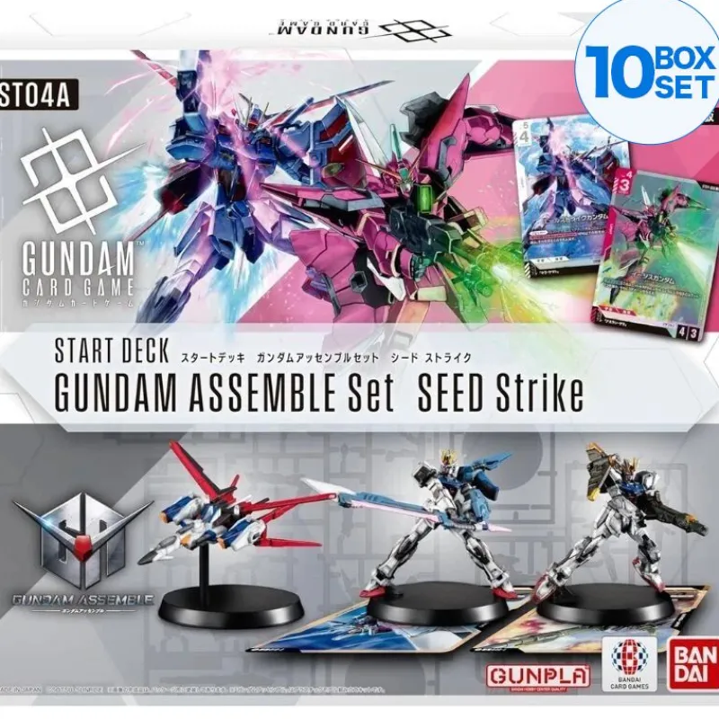 BANDAI Gundam*Gundam Assemble Set SEED Strike Starter Deck ST04A TCG JAPAN
