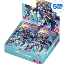 BANDAI GUNDAM CARD COLLECTION Gundam GQuuuuuuX Booster Pack Box TCG JAPAN