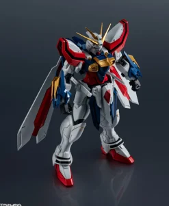 BANDAI GUNDAM UNIVERSE GF13-017 Njii Burning Gundam Renewal Action Figure JAPAN