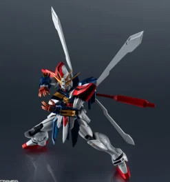 BANDAI GUNDAM UNIVERSE GF13-017 Njii Burning Gundam Renewal Action Figure JAPAN