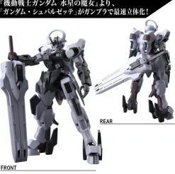 BANDAI HG 1/144 Witch From Mercury Schwarzette Gundam Model Kit JAPAN OFFICIAL