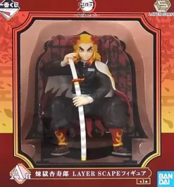 BANDAI Demon Slayer*Ichiban Kuji Demon Slayer LAYER SCAPE Kyojuro Rengoku Prize A Figure