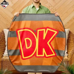 BANDAI Other Toys & Hobbies*Ichiban Kuji Donkey Kong Barrel Type Blanket Prize B JAPAN OFFICIAL