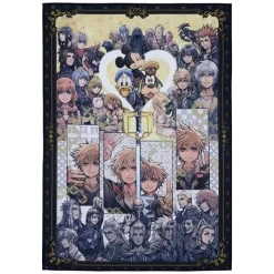 BANDAI Ichiban Kuji KINGDOM HEARTS Linking Hearts Prize B Visual Bath Towel