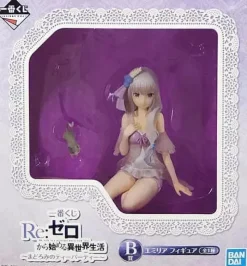 BANDAI Ichiban Kuji Re Zero Slumber Party Emilia Prize B Figure JAPAN OFFICIAL