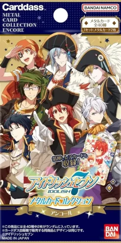 BANDAI Cards*Idolish 7 Metal Card Collection Encore Booster Pack Box TCG JAPAN