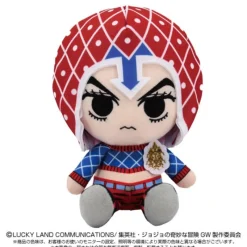 BANDAI JoJo's Bizarre Adventure Guido Mista & SP Chibi Plush Doll JAPAN OFFICIAL