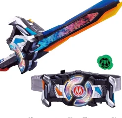 BANDAI Kamen Rider Geats DX Command Twin Buckle & Raging Sword & Tycoon Core ID