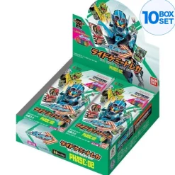 BANDAI Kamen Rider*Kamen Rider Gotchard Ride Chemy Trading Card PHASE 02 BOX TCG JAPAN