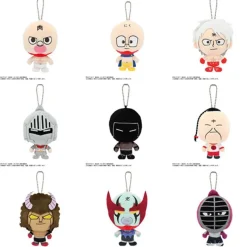 BANDAI KinMas Kinnikuman Mascot 9Pack Box Plush JAPAN OFFICIAL