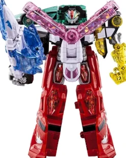 BANDAI Figure*Kiramager Robo 01 Mashin Gattai DX Kirameijin Set Action Figure JAPAN