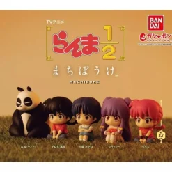 BANDAI Machibouke Ranma 1/2 Complete Set Figure Capsule Toy JAPAN OFFICIAL