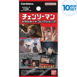 BANDAI Cards*Metal Card Collection 2 Chainsaw Man Box TCG JAPAN OFFICIAL