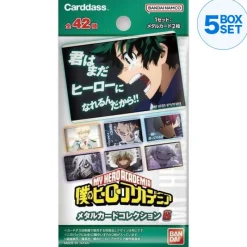BANDAI Metal Card Collection My Hero Academia vol.6 Booster Pack Box TCG JAPAN