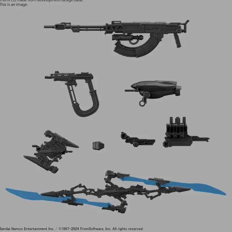 BANDAI Figure*30MM Armored Core VI Schneider Nachtreiher 40E STEEL HAZE Model Kit JAPAN