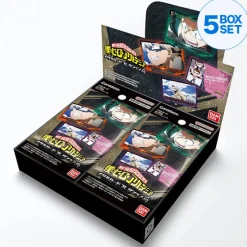 BANDAI My Hero Academia Metal Card Collection 4 Box TCG JAPAN OFFICIAL