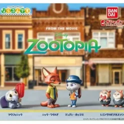 BANDAI Figure*Narabundesu Zootopia Complete Set Figure Capsule Toy JAPAN OFFICIAL