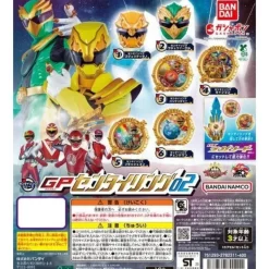 BANDAI Other Toys & Hobbies*No.1 Sentai Gozyuger GP Sentai Ring 02 Complete Set Capsule Toy JAPAN