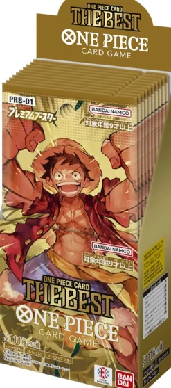 BANDAI One Piece*ONE PIECE Card Game Premium Booster ONE PIECE CARD THE BEST PRB-01 BOX