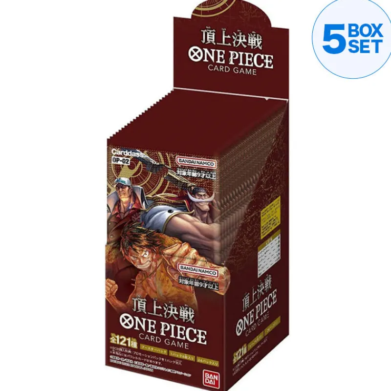 BANDAI Cards|One Piece*ONE PIECE Card Game Paramount War OP-02 Booster BOX TCG JAPAN OFFICIAL