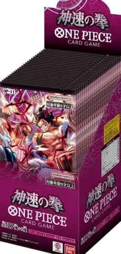 BANDAI Cards*ONE PIECE Card Game A Fist of Divine Speed OP-11 Booster BOX TCG JAPAN