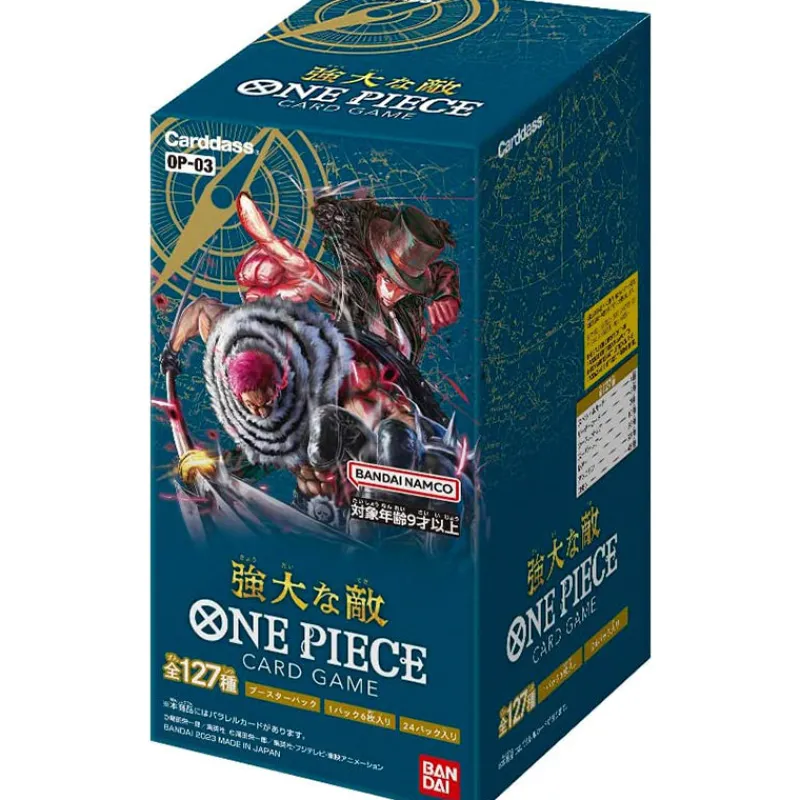 BANDAI ONE PIECE Card Game Mighty Enemies OP-03 Booster BOX TCG JAPAN OFFICIAL