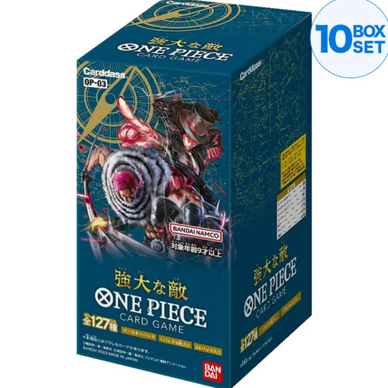 BANDAI ONE PIECE Card Game Mighty Enemies OP-03 Booster BOX TCG JAPAN OFFICIAL