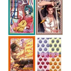BANDAI One Piece Card Game Official Card Sleeve 10 SET of 4 JAPAN OFFICIAL