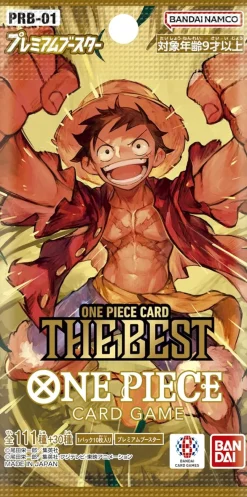 BANDAI ONE PIECE Card Game Premium Booster ONE PIECE CARD THE BEST PRB-01 BOX
