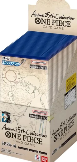 BANDAI ONE PIECE Card Game Extra Booster Anime25th collection EB-02 TCG JAPAN