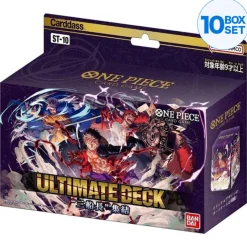 BANDAI Cards|One Piece*One Piece Ultimate Deck 3 Captains Starter Deck ST-10 TCG JAPAN OFFICIAL