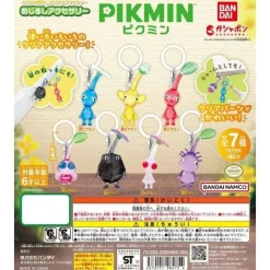 BANDAI Pikmin Mejirushi Accessory set of 7 Capsule Toy JAPAN OFFICIAL
