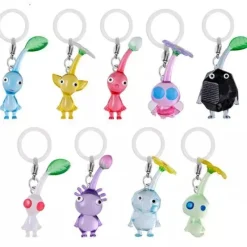 BANDAI Pikmin Mejirushi Accessory 2 Set of 9 Capsule Toy JAPAN OFFICIAL